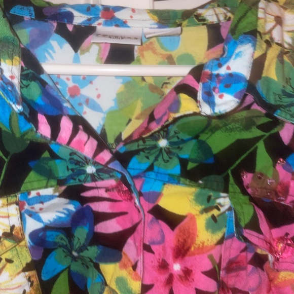 Carolina Colors Floral Women's Jacket - Picture 4 of 9